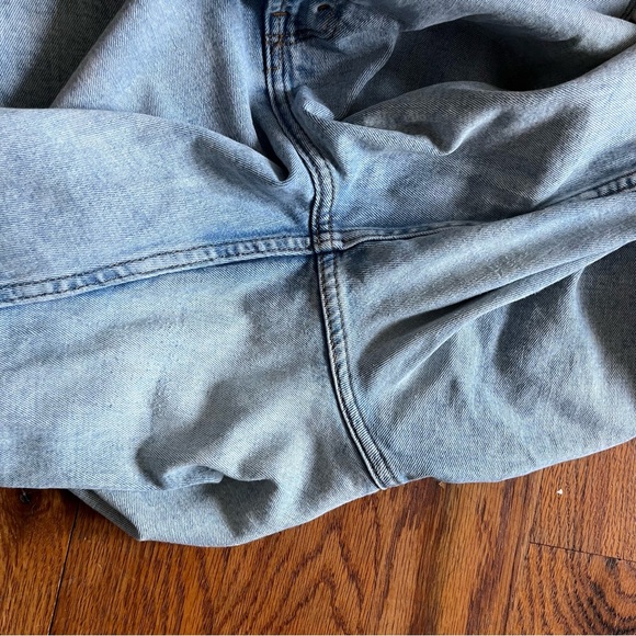 Abercrombie & Fitch Curve Love Ultra High Rise Ankle Straight Jean 36/22L - Picture 5 of 6